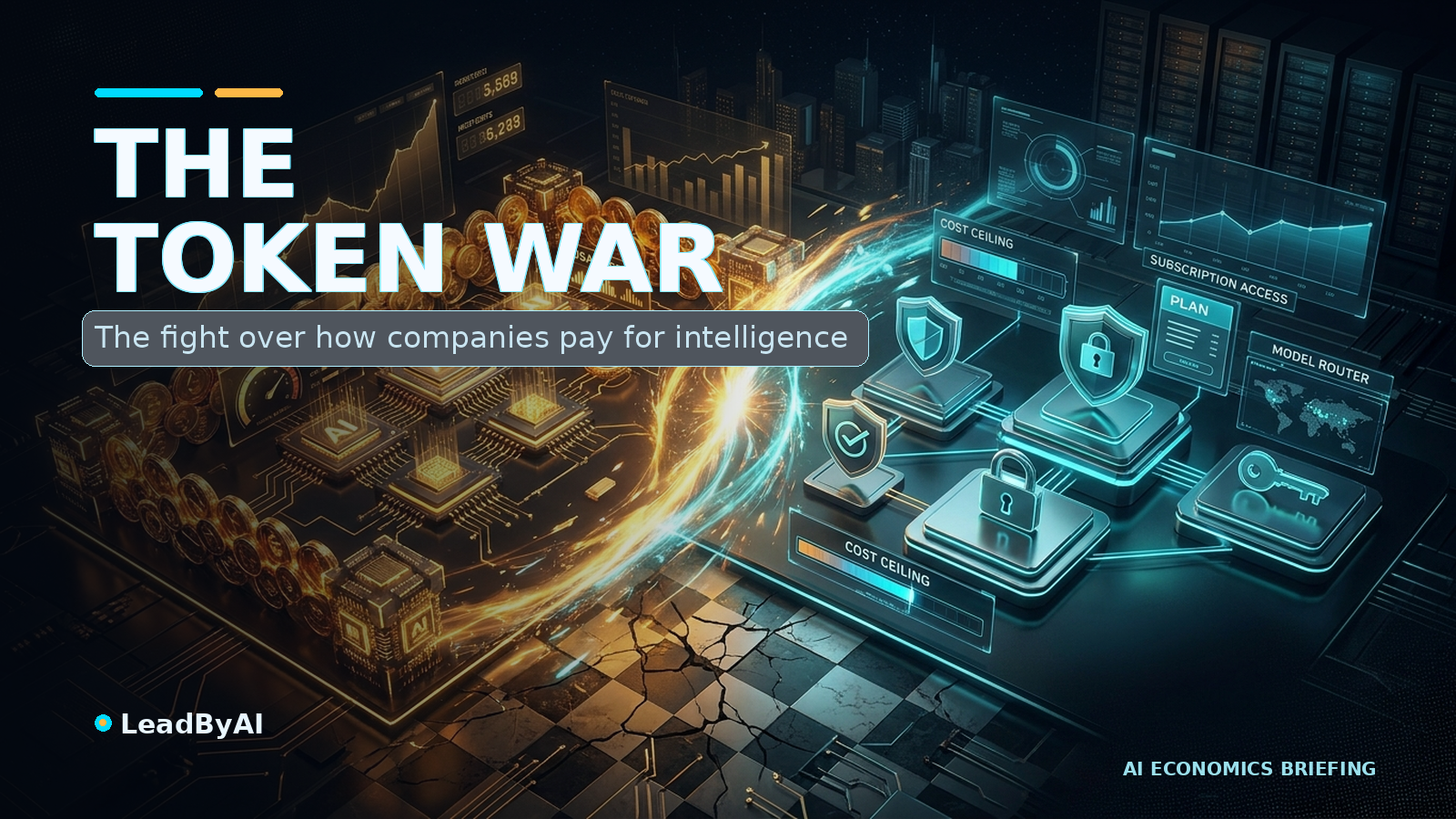 The Token War: Why AI Pricing Is About to Become a Boardroom Fight hero graphic
